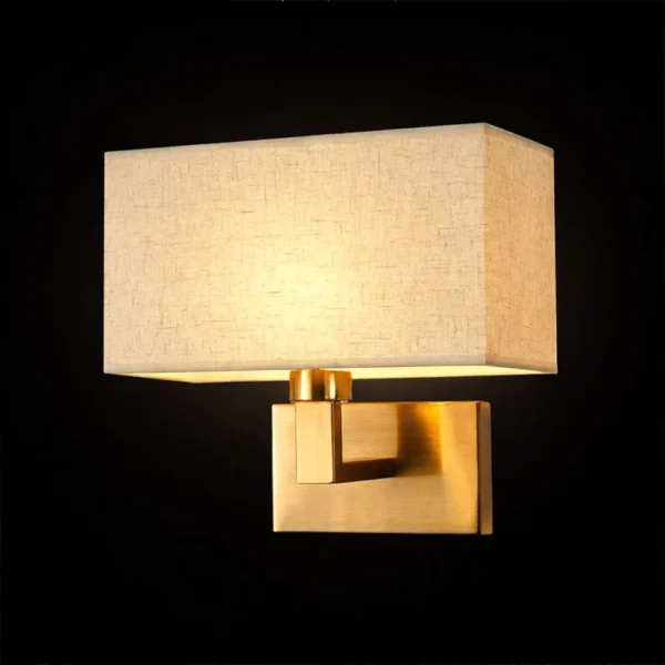 Linen Horizon Glow Sconce