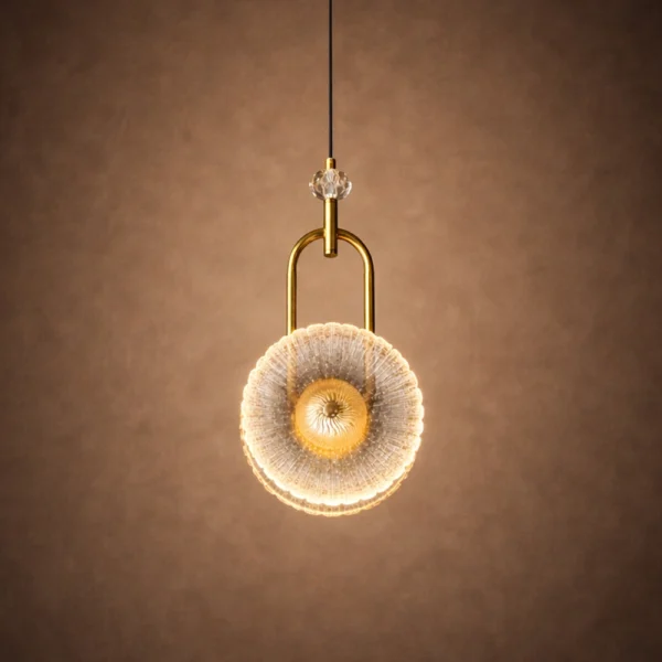 Solstice Pollen Halo Pendant