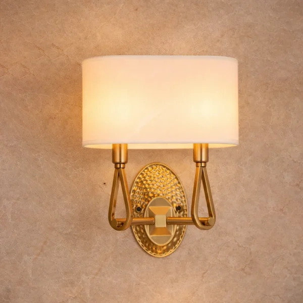 Honeycomb Loom Double Sconce