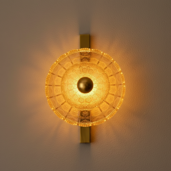 Mandala Frostfire Wall Medallion