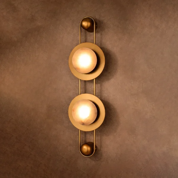 Binary Orbit Twin Sconce