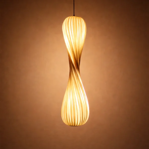 Helix Glow Sculptural Pendant Light