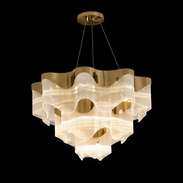 Seashell Sonata Wave Chandelier
