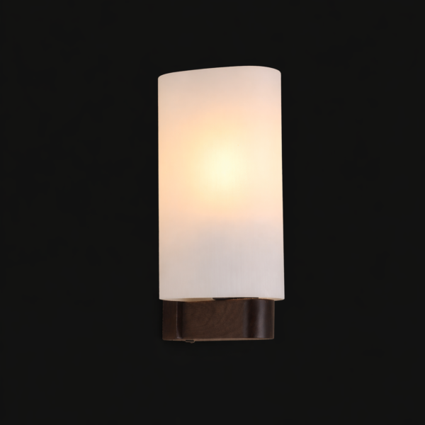 Noctis Frost Cylinder Wall Light