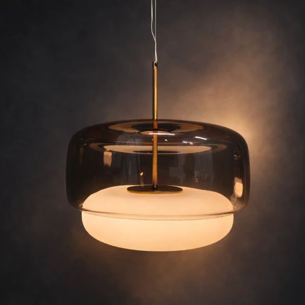 Noctelle Aurevia Halo Glass Pendant Light