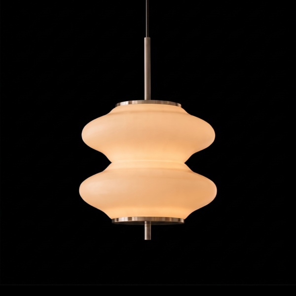 Elvaris Lumisculpt Opal Pendant Light