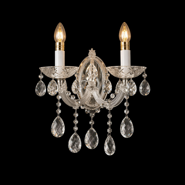 Silvara Eclat Crystal Wall Sconce