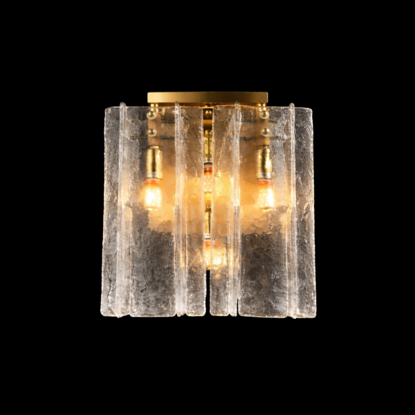 Glacera Prism Glass Wall Light