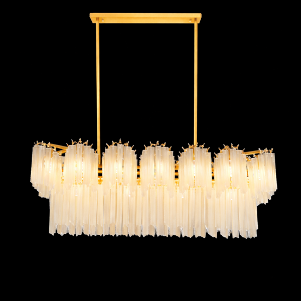 Lumira Linear Glass Chandelier