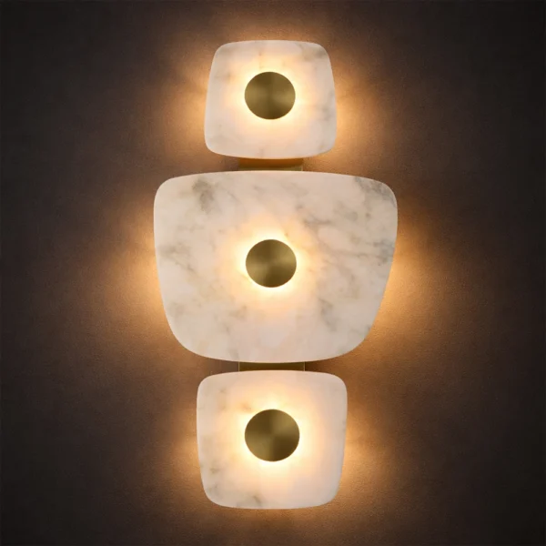 Trivona Marble Halo Wall Light