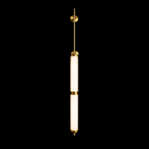 Orion Linear Glass Tube Wall Sconce