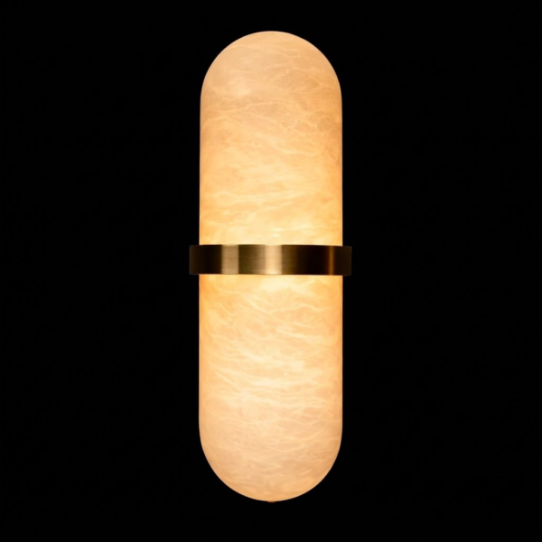 Auralis Capsule Marble Wall Sconce