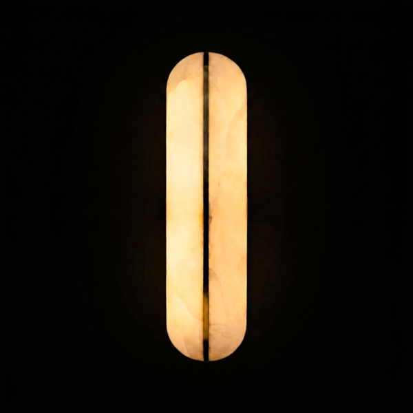 Aurora Split Marble Wall Sconce