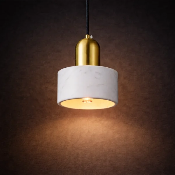 Aurevia Marble Dome Pendant Light