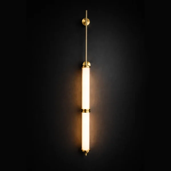 Orion Linear Glass Tube Wall Sconce