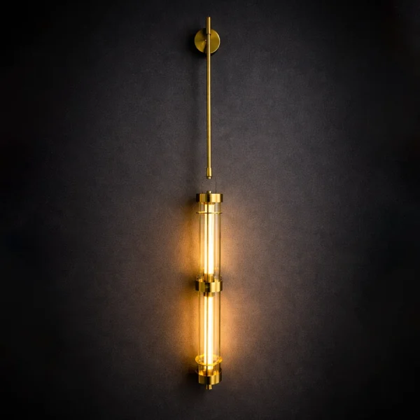 Aurelion Linear Glass Pendant Light