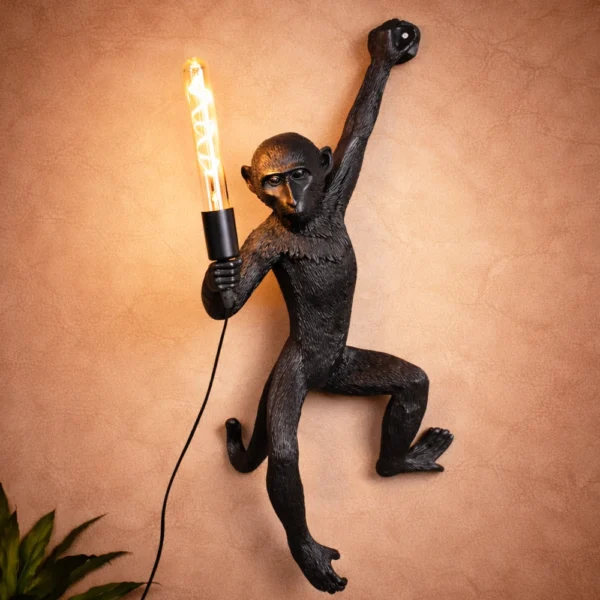 Creative Monkey Wall Light Fixture