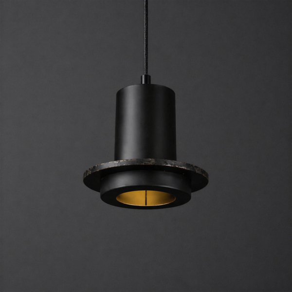 Obsidian Forge Industrial Pendant Light